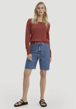 Jeans Bermuda aus Bio-Baumwolle mit TENCEL™ Lyocell von hessnatur