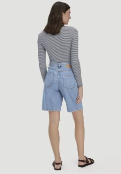 Jeans Bermuda aus Bio-Baumwolle mit TENCEL™ Lyocell von hessnatur