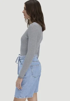 Jeans Bermuda aus Bio-Baumwolle mit TENCEL™ Lyocell von hessnatur