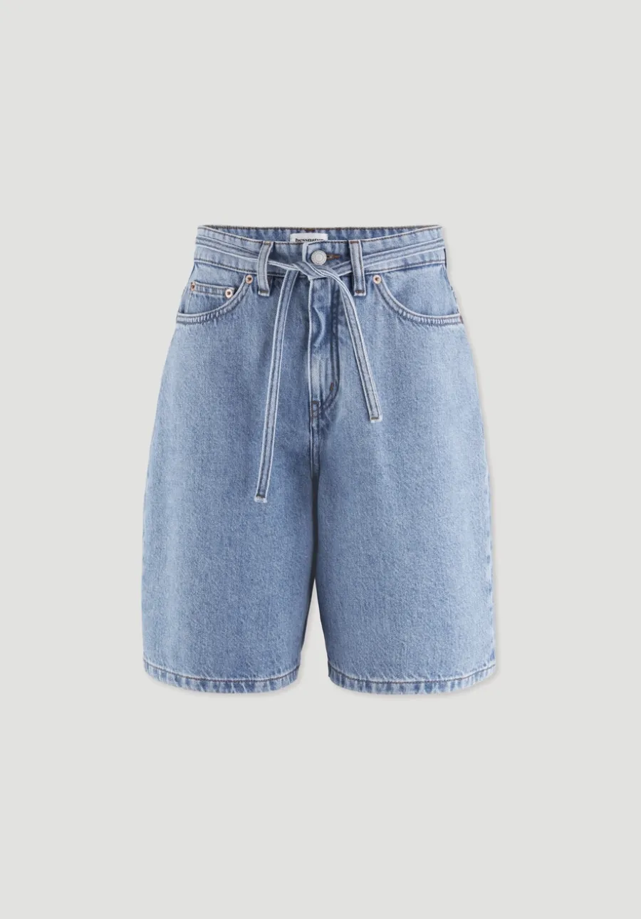 Jeans Bermuda aus Bio-Baumwolle mit TENCEL™ Lyocell von hessnatur