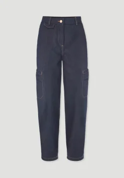 Jeans Cargo Barrel Leg aus reinem Bio-Denim von hessnatur