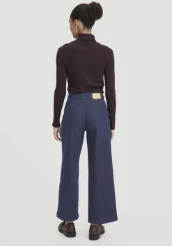 Jeans Culotte BETTER RECYCLING aus Bio-Denim von hessnatur