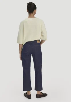 Jeans ELENY Culotte Straight Leg BETTER RECYCLED aus Bio-Denim von hessnatur