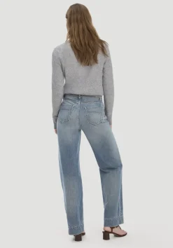 Jeans GIERA Straight Relaxed aus reinem Bio-Denim von hessnatur