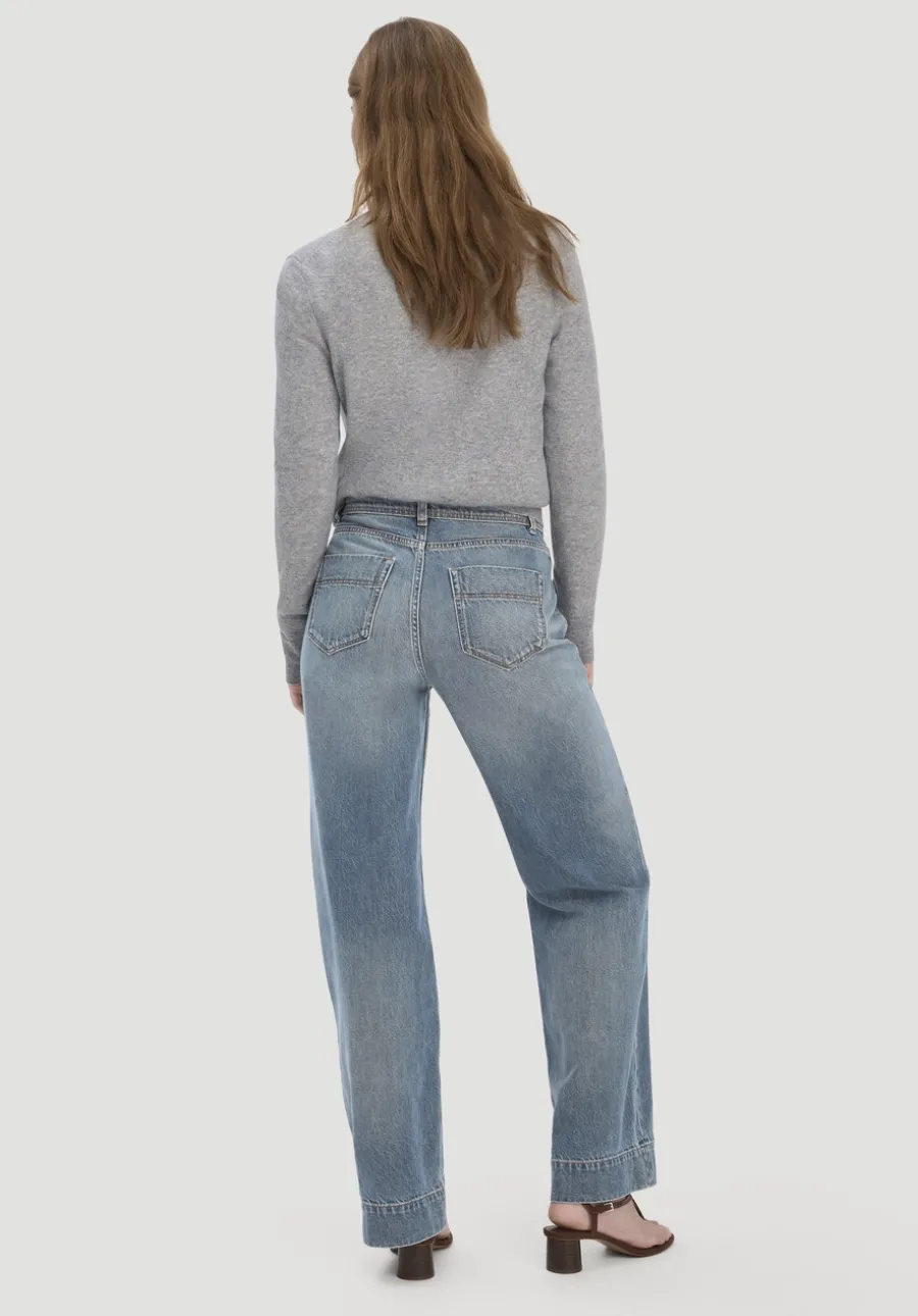 Jeans GIERA Straight Relaxed aus reinem Bio-Denim von hessnatur