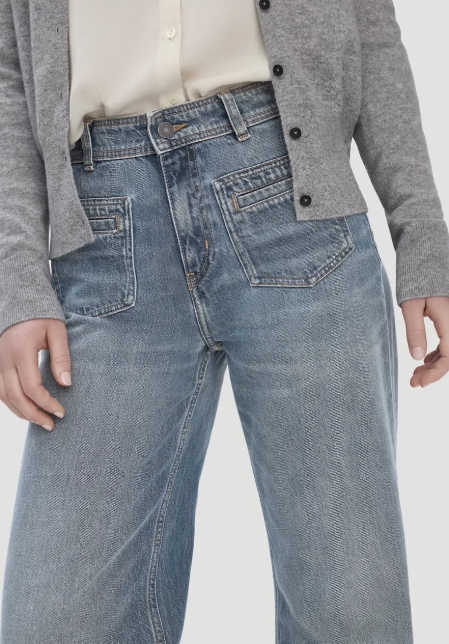Jeans GIERA Straight Relaxed aus reinem Bio-Denim von hessnatur
