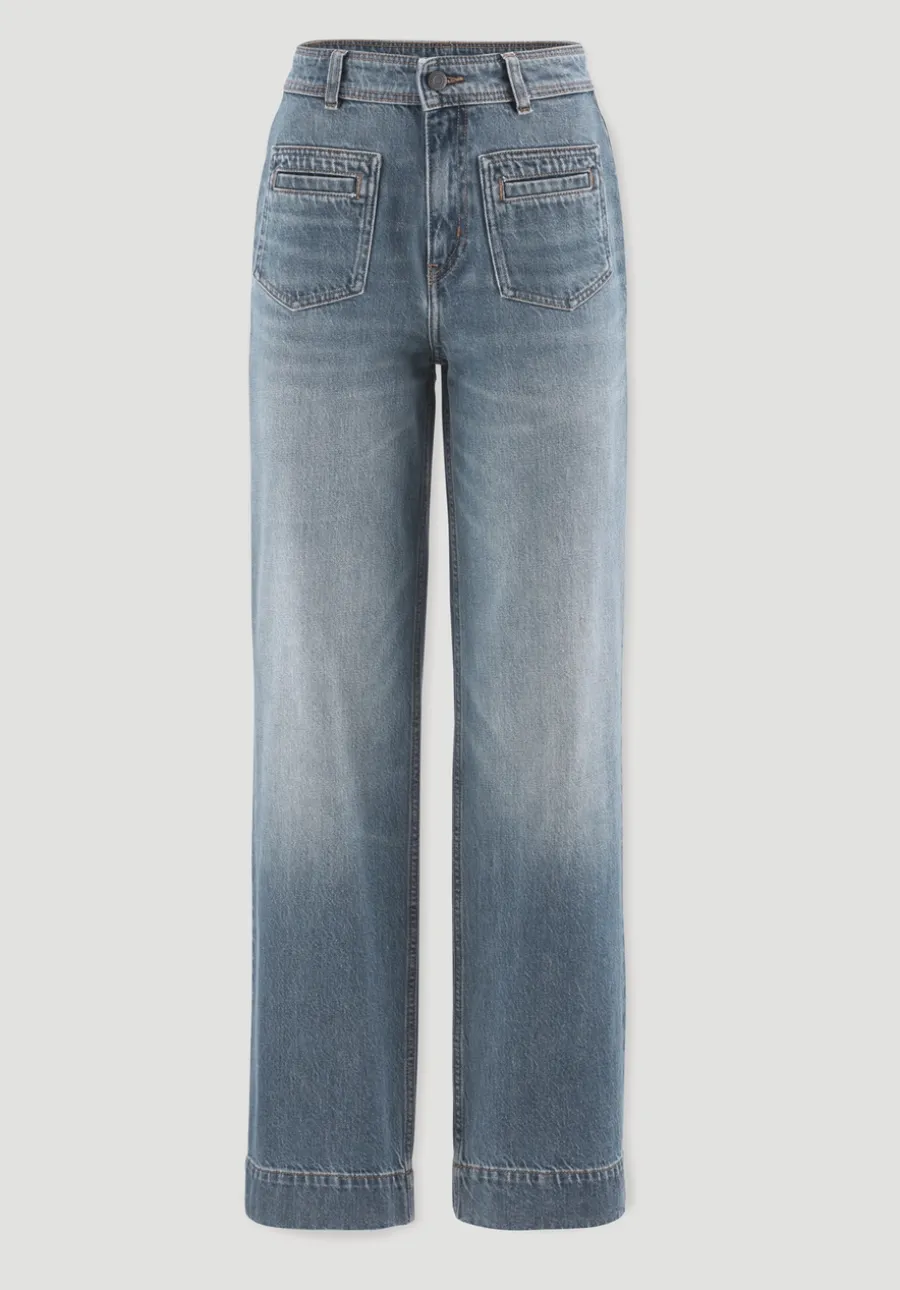 Jeans GIERA Straight Relaxed aus reinem Bio-Denim von hessnatur