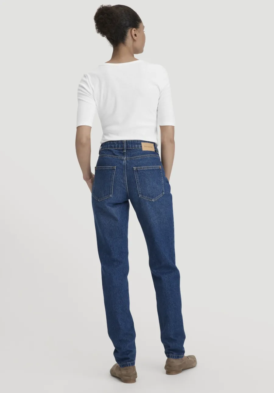 Jeans HANNA Mom High Rise aus reinem Bio-Denim von hessnatur