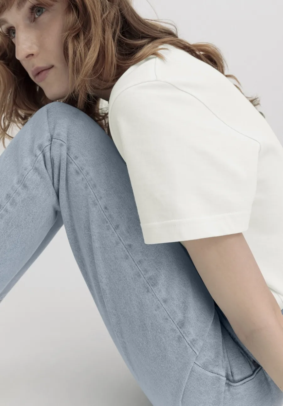 Jeans HANNA Mom High Rise aus reinem Bio-Denim von hessnatur