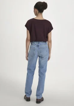 Jeans HANNA Mom High Rise aus reinem Bio-Denim von hessnatur
