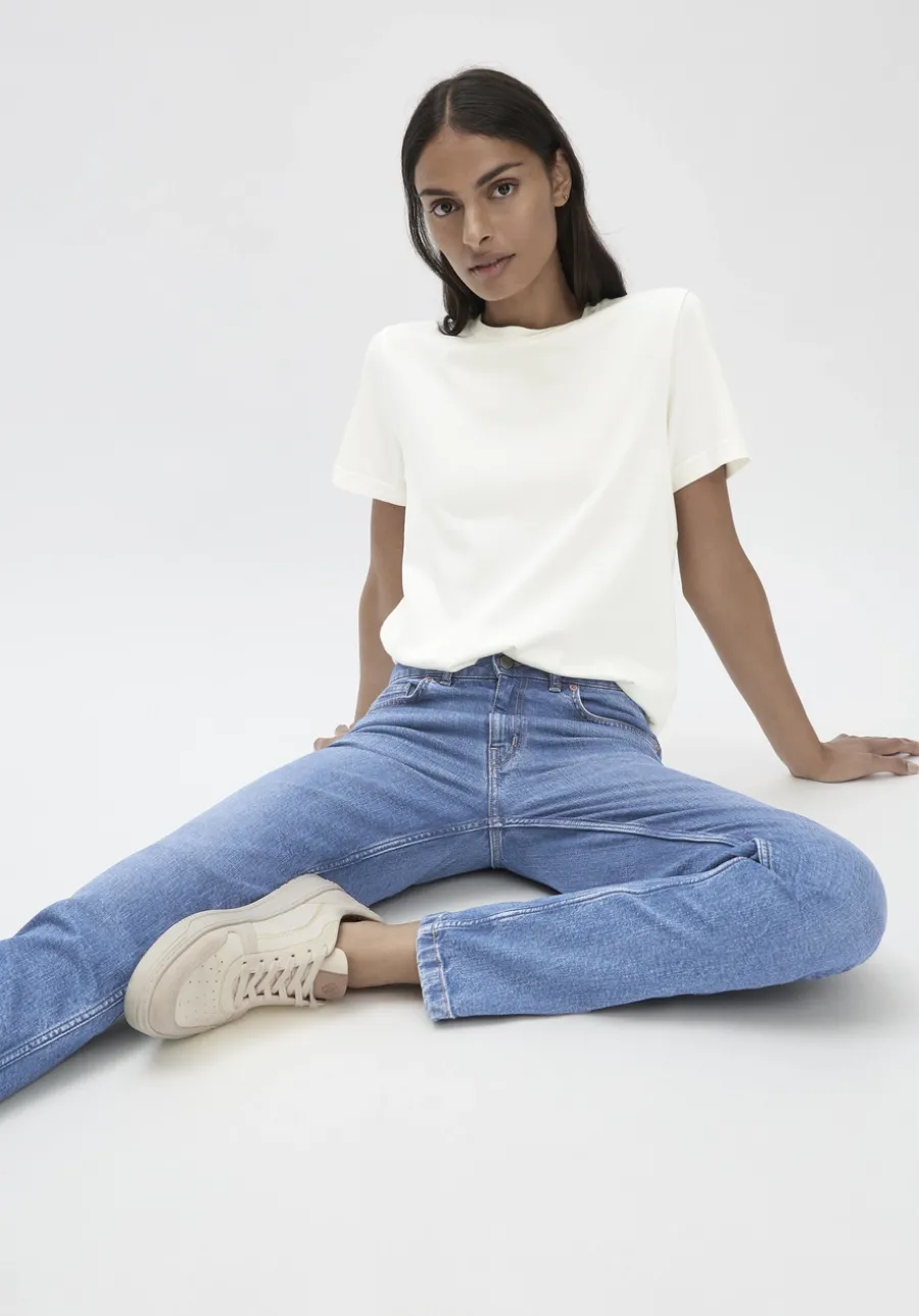 Jeans LEA Mid Rise Slim aus Bio-Denim von hessnatur