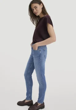 Jeans LINA Mid Rise Skinny aus Bio-Denim von hessnatur