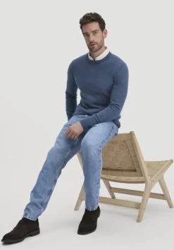 Jeans MADS Relaxed Tapered aus reiner Bio-Denim von hessnatur