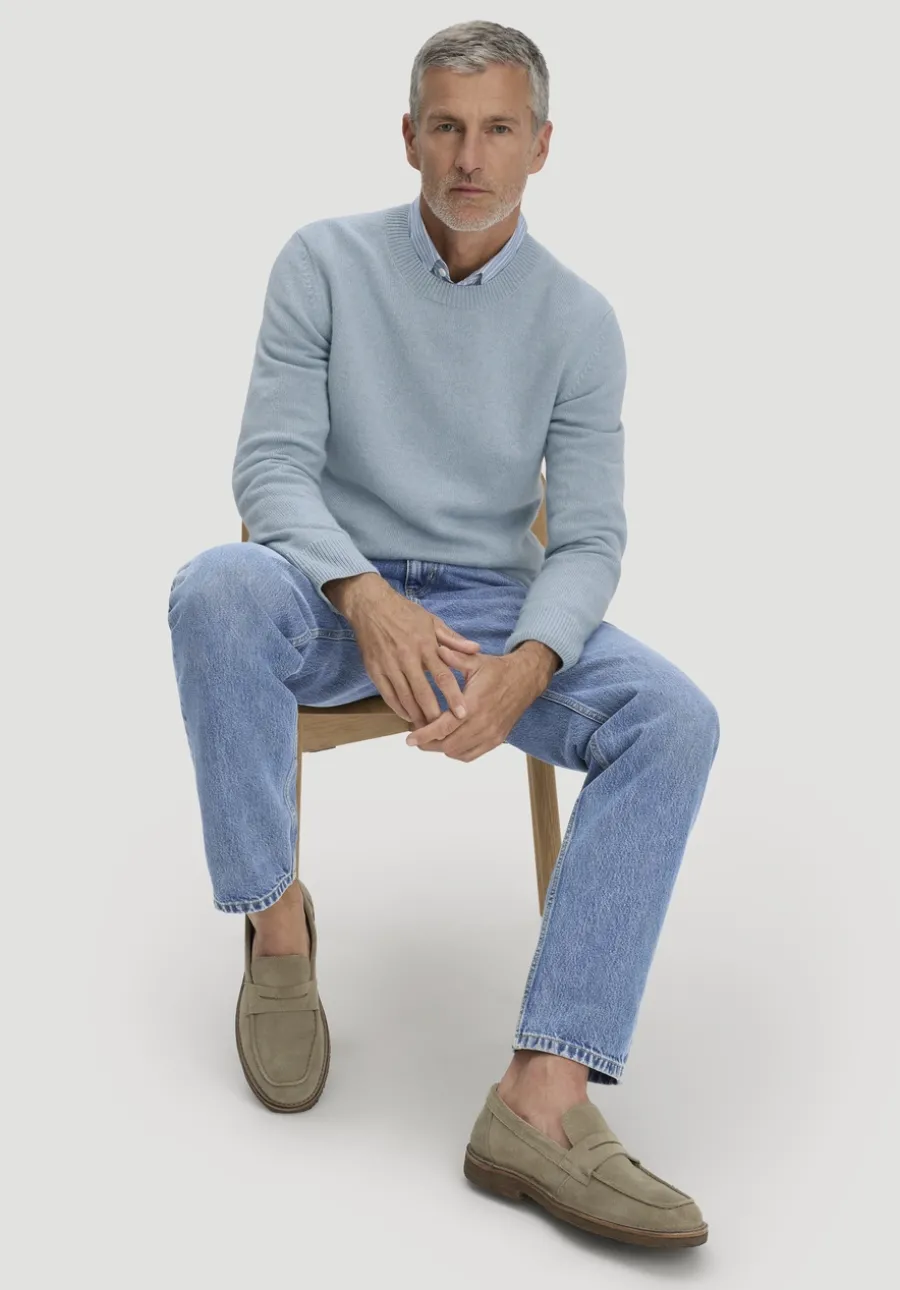 Jeans MADS Relaxed Tapered aus reinem Bio-Denim von hessnatur