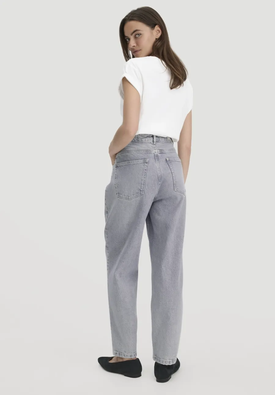 Jeans NELE Barrel Leg aus Bio-Baumwolle von hessnatur