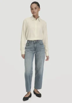 Jeans NELE Barrel Leg aus reiner Bio-Baumwolle von hessnatur