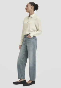Jeans NELE Barrel Leg aus reiner Bio-Baumwolle von hessnatur