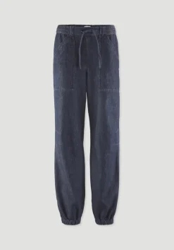 Jeans Soft Utillity aus Bio-Denim mit Kapok von hessnatur