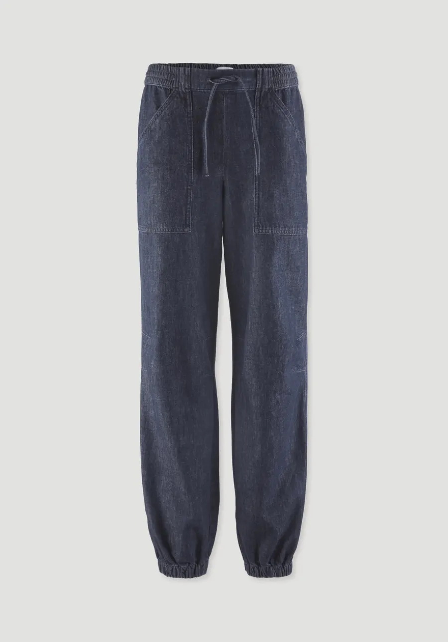 Jeans Soft Utillity aus Bio-Denim mit Kapok von hessnatur