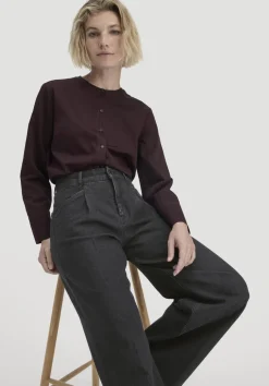 Jeans Super Wide Leg BETTER RECYCLING aus Bio-Denim von hessnatur