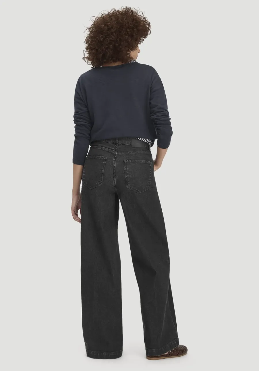 Jeans VONNA Super Wide Leg BETTER RECYCLING aus Bio-Denim von hessnatur