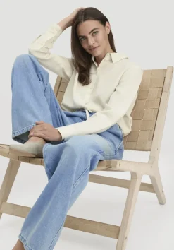 Jeans Wide Leg aus reinem Bio-Denim von hessnatur