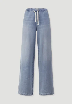 Jeans Wide Leg aus reinem Bio-Denim von hessnatur