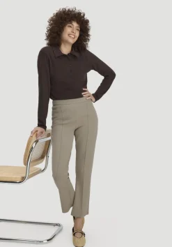 Jersey Hose Culotte Slim Leg aus Bio-Baumwolle von hessnatur