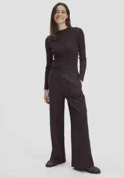 Jersey Hose Wide Leg Relaxed aus Bio-Baumwolle von hessnatur