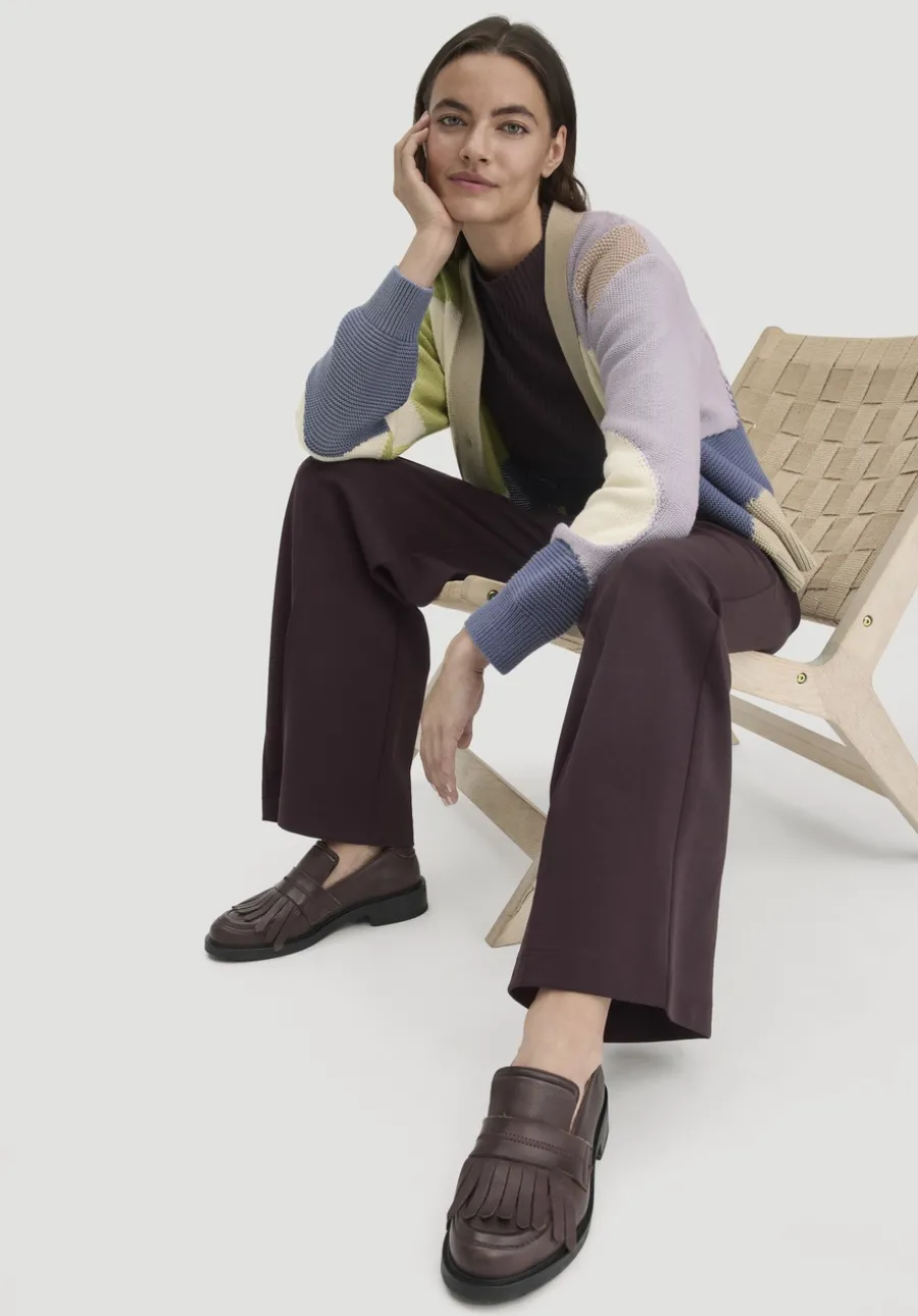 Jersey Hose Wide Leg Relaxed aus Bio-Baumwolle von hessnatur