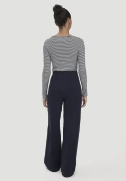 Jersey Hose Wide Leg Relaxed aus Bio-Baumwolle von hessnatur