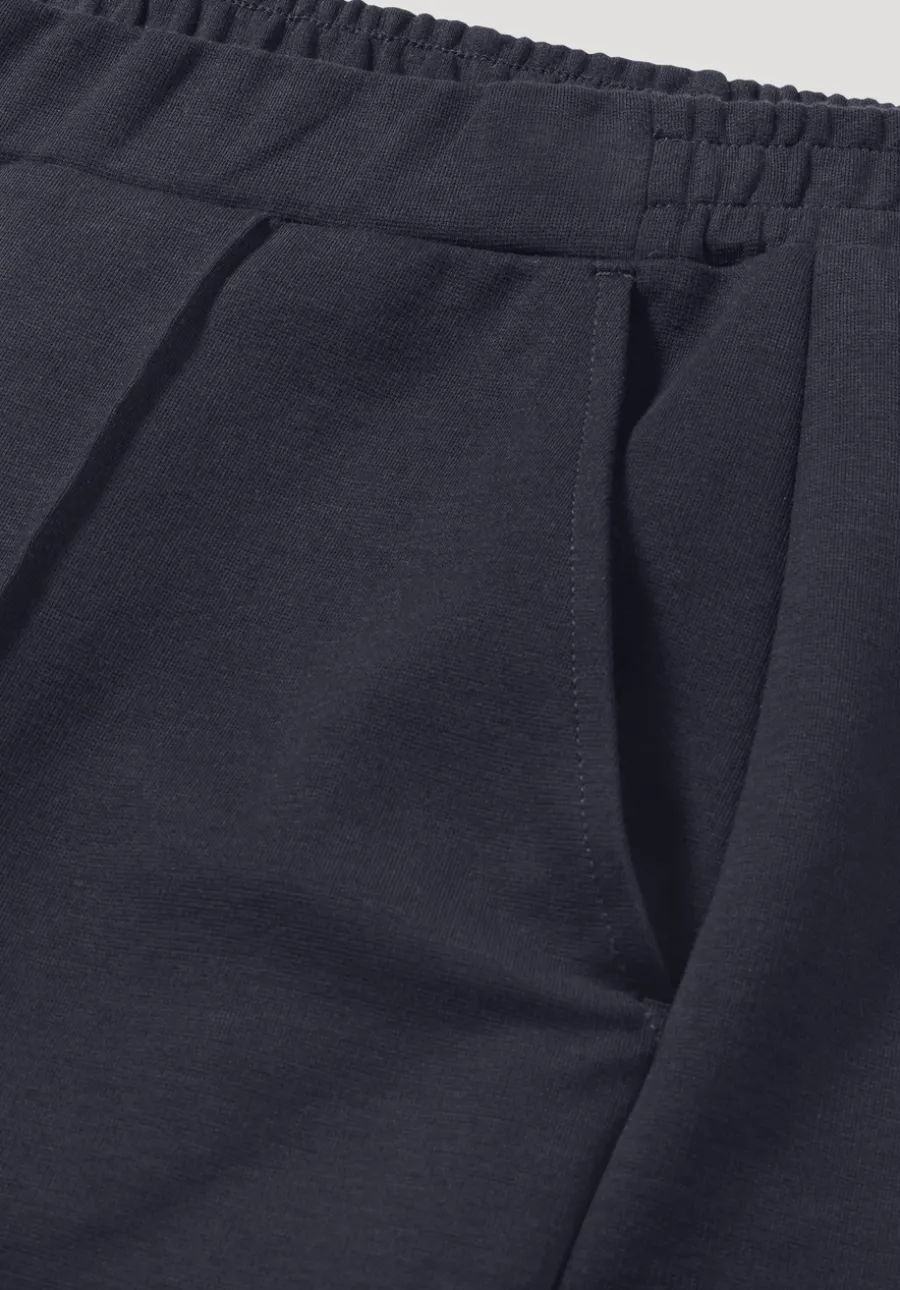 Jersey Hose Wide Leg Relaxed aus Bio-Baumwolle von hessnatur