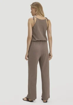Jersey Jumpsuit Relaxed aus Leinen und Bio-Baumwolle von hessnatur