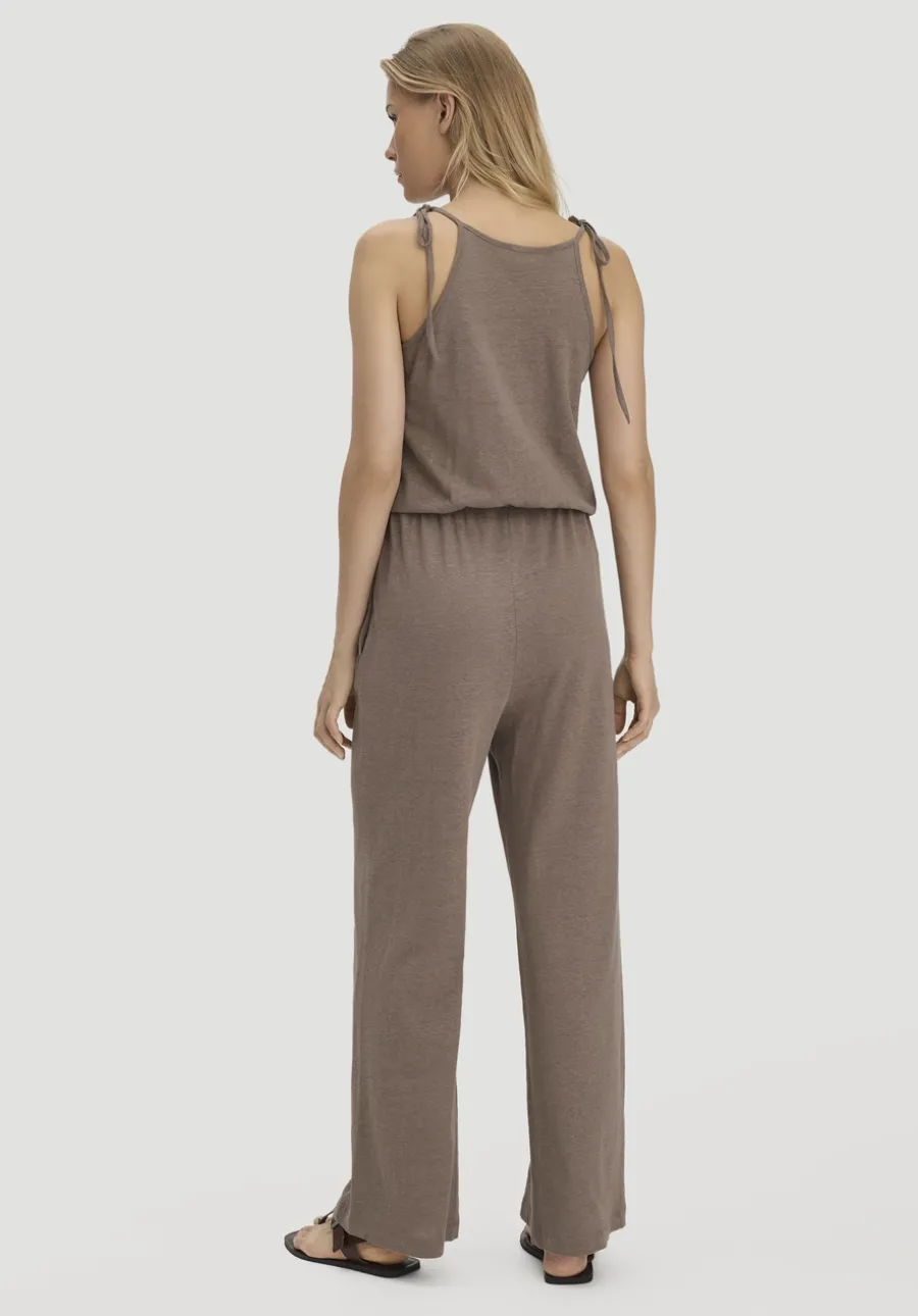 Jersey Jumpsuit Relaxed aus Leinen und Bio-Baumwolle von hessnatur
