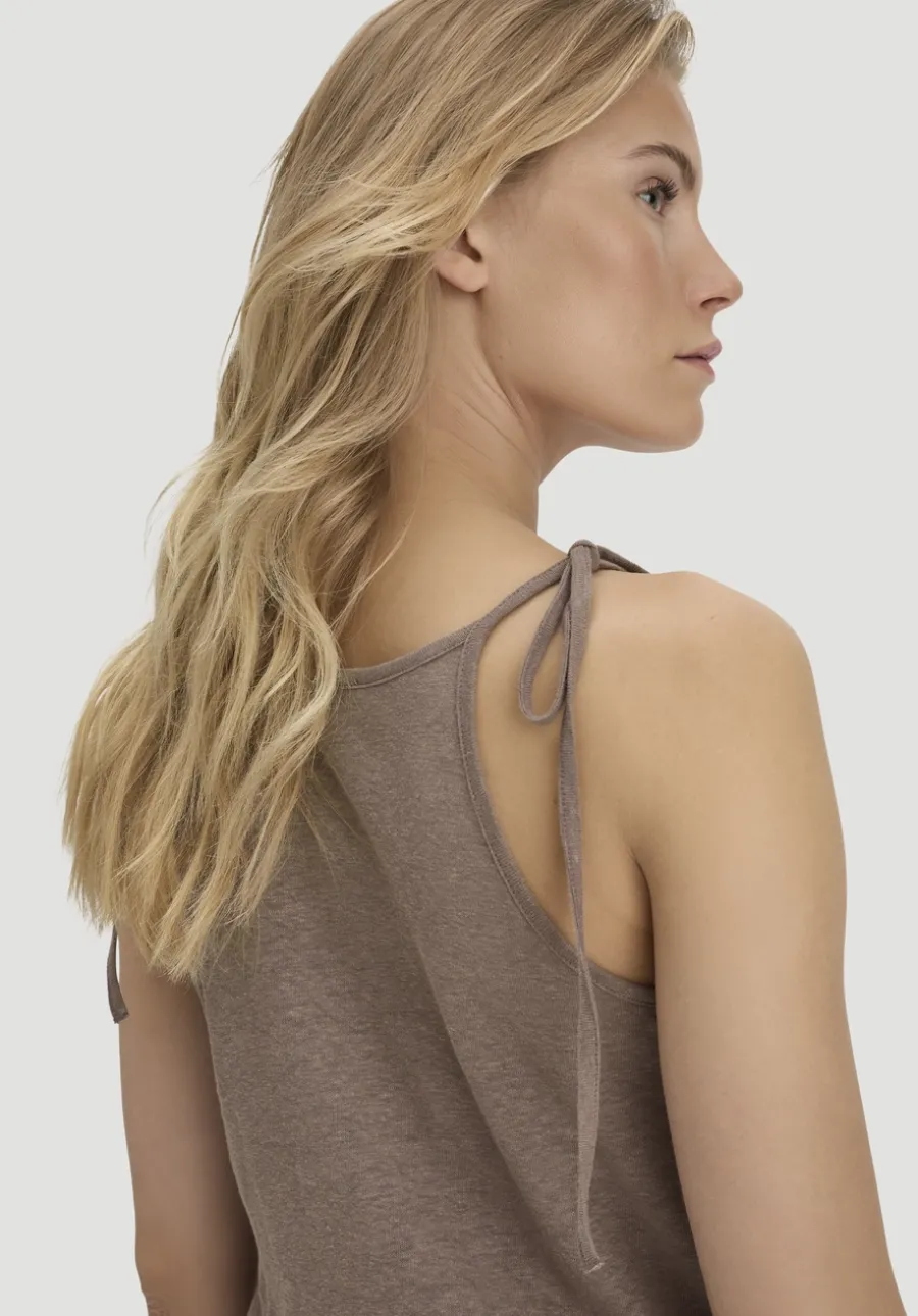 Jersey Jumpsuit Relaxed aus Leinen und Bio-Baumwolle von hessnatur