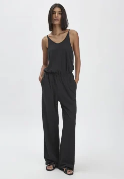 Jersey Jumpsuit Relaxed aus Leinen und Bio-Baumwolle von hessnatur