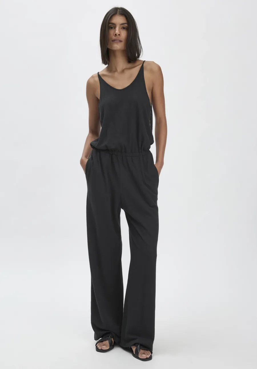 Jersey Jumpsuit Relaxed aus Leinen und Bio-Baumwolle von hessnatur