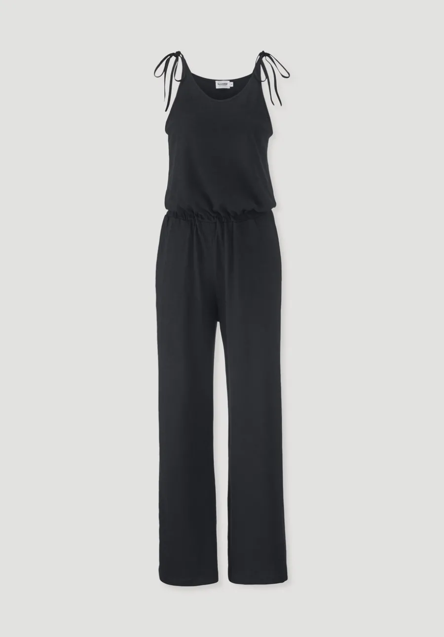 Jersey Jumpsuit Relaxed aus Leinen und Bio-Baumwolle von hessnatur