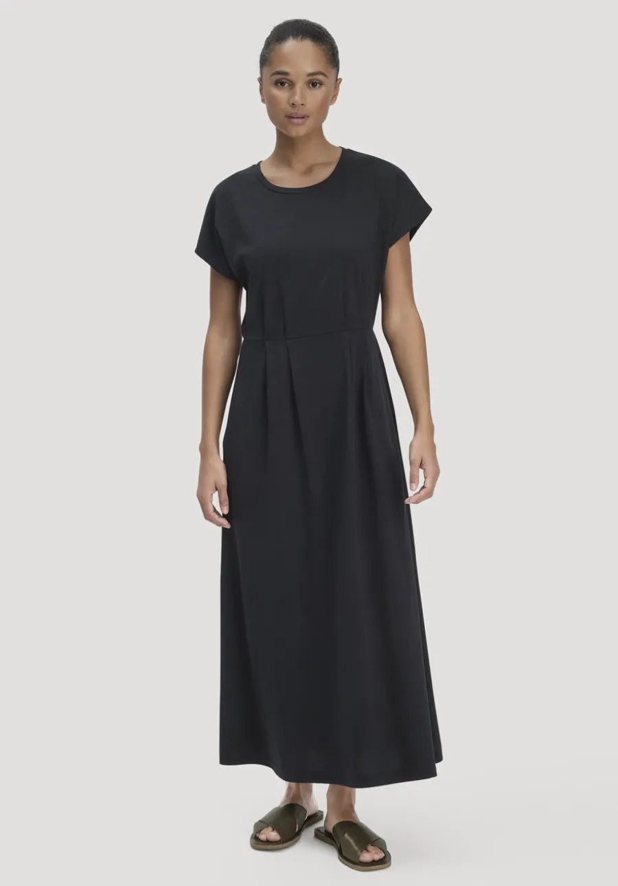 Jersey Kleid Knöchellang Relaxed aus reiner Bio-Baumwolle von hessnatur