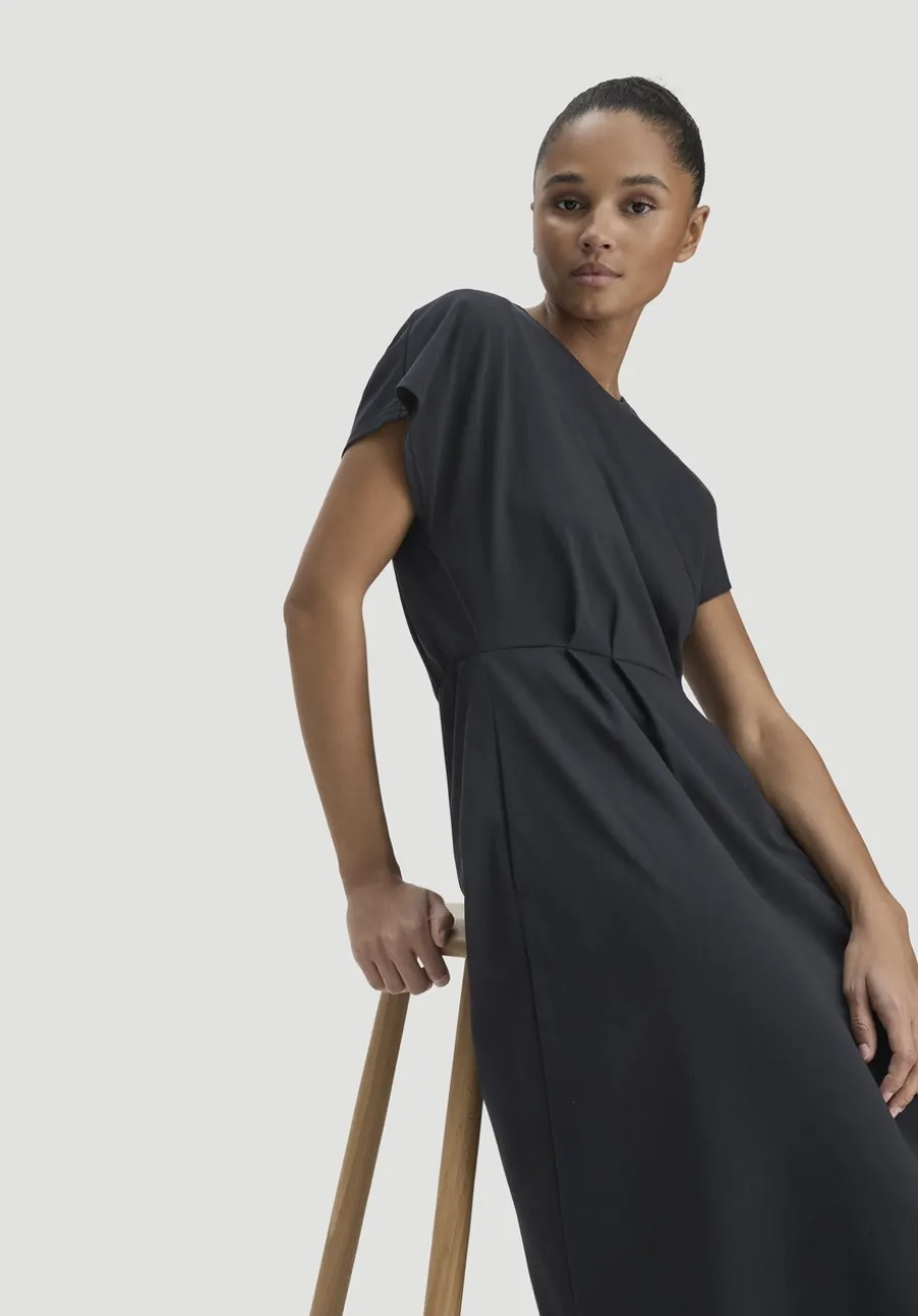 Jersey Kleid Knöchellang Relaxed aus reiner Bio-Baumwolle von hessnatur