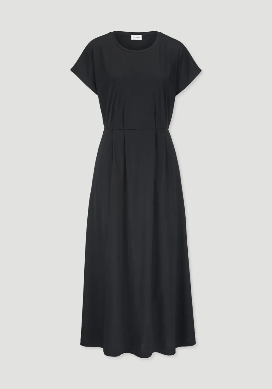 Jersey Kleid Knöchellang Relaxed aus reiner Bio-Baumwolle von hessnatur