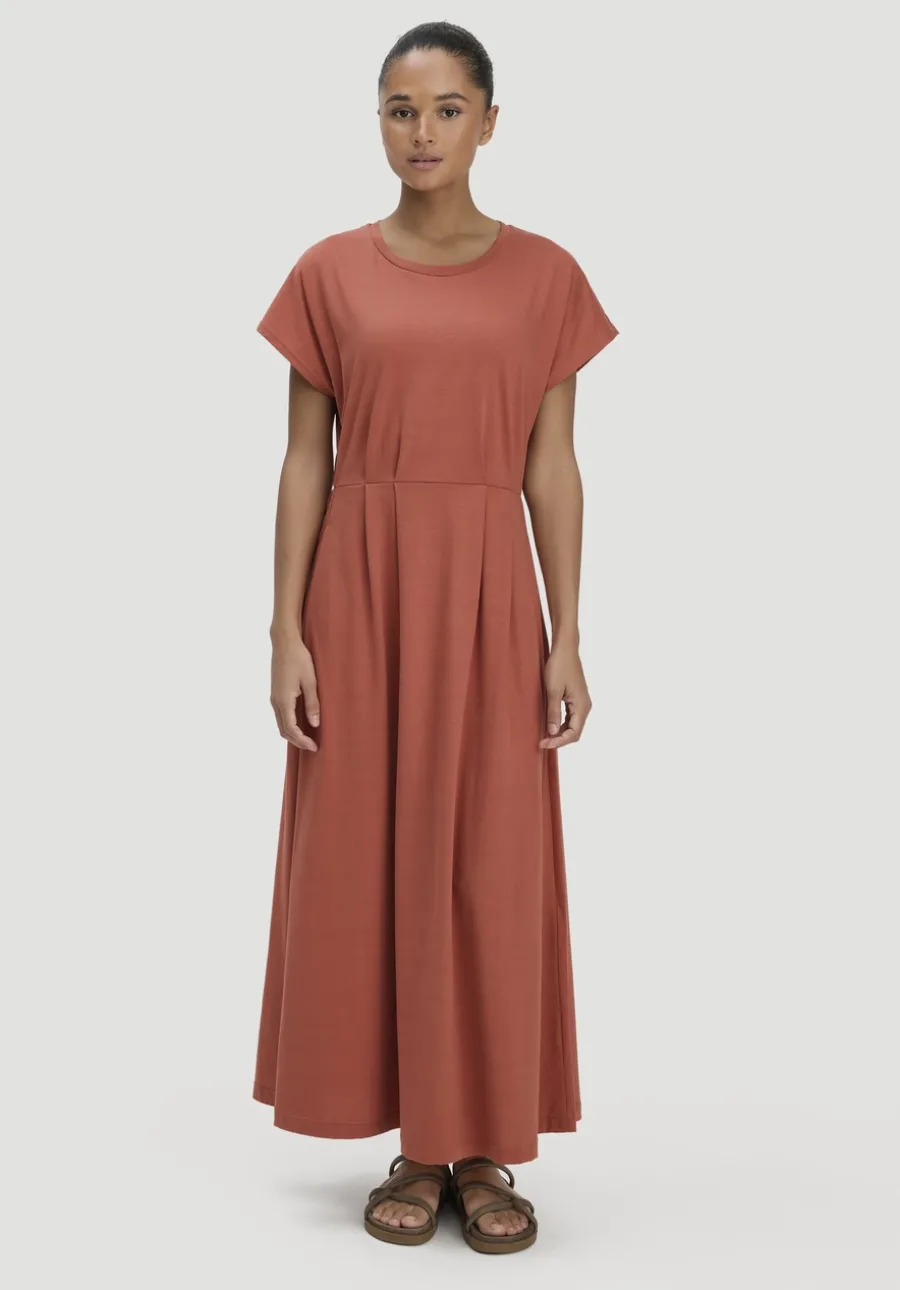 Jersey Kleid Knöchellang Relaxed aus reiner Bio-Baumwolle von hessnatur