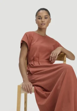 Jersey Kleid Knöchellang Relaxed aus reiner Bio-Baumwolle von hessnatur