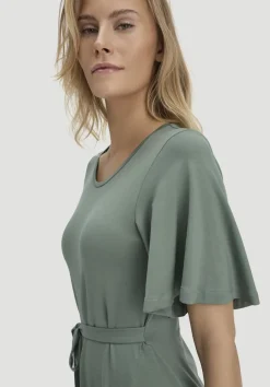 Jersey Kleid Kniebedeckend Slim aus TENCEL™ Lyocell von hessnatur