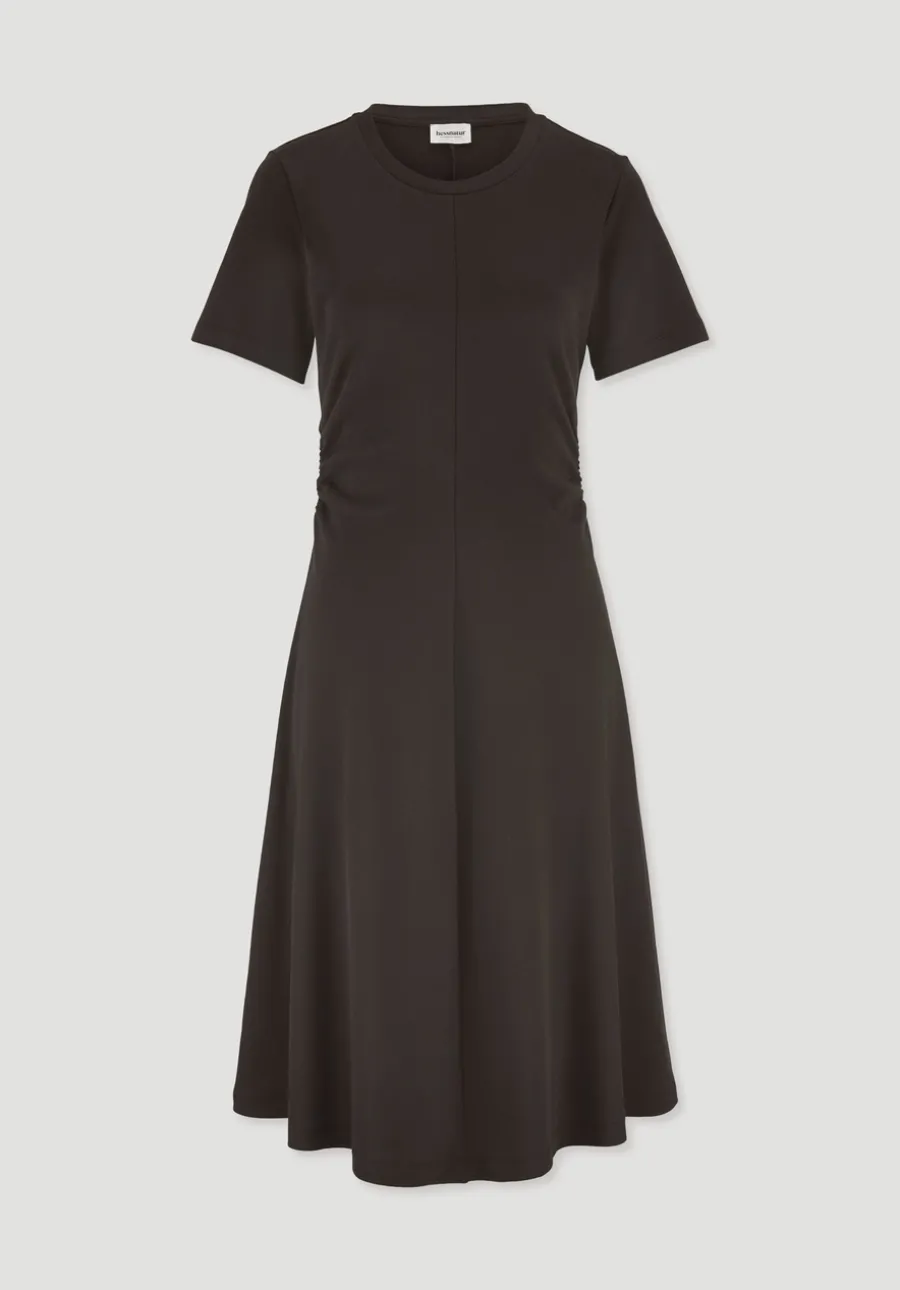 Jersey Kleid Kniebedeckend Slim aus reiner Bio-Baumwolle von hessnatur