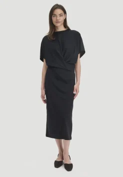Jersey Kleid Midi Oversize aus reiner Bio-Baumwolle von hessnatur
