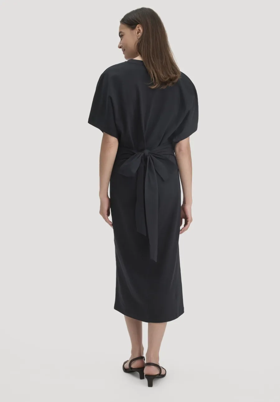 Jersey Kleid Midi Oversize aus reiner Bio-Baumwolle von hessnatur