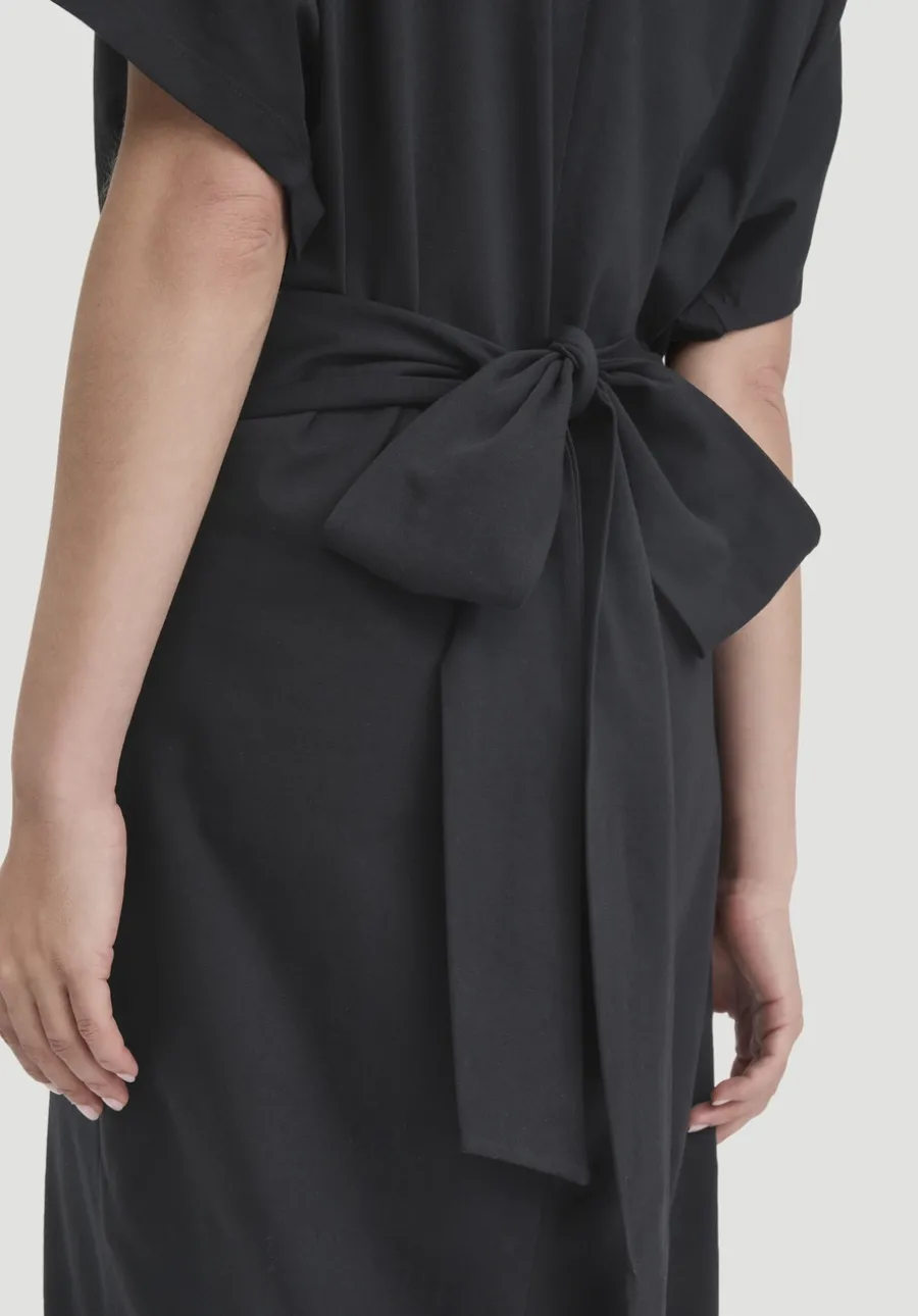 Jersey Kleid Midi Oversize aus reiner Bio-Baumwolle von hessnatur