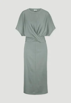 Jersey Kleid Midi Oversize aus reiner Bio-Baumwolle von hessnatur