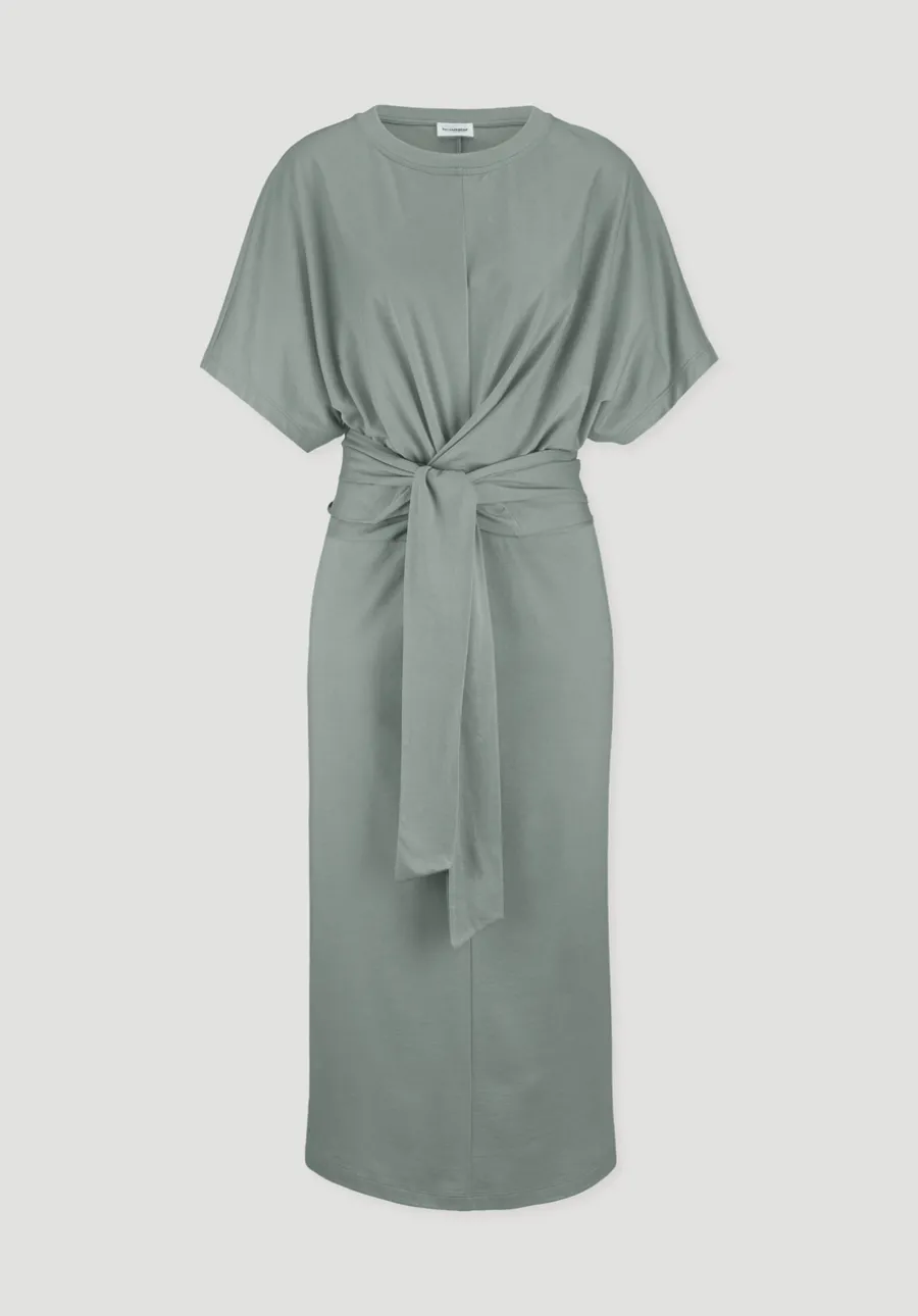 Jersey Kleid Midi Oversize aus reiner Bio-Baumwolle von hessnatur